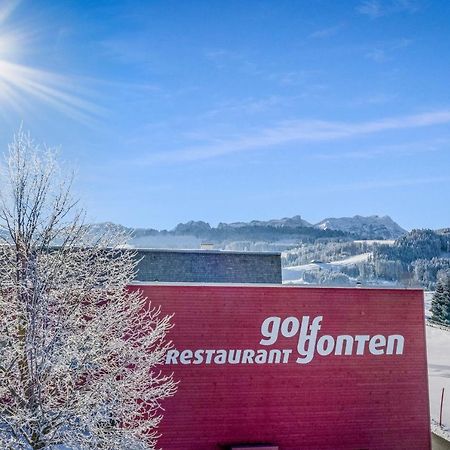 Swiss Mountain Golf-Restaurant Gonten Luaran gambar